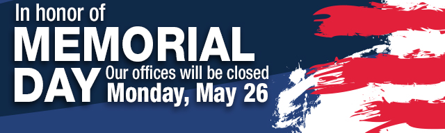 banner Closed Days