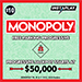 MONOPOLY Free Parking Progressive InstaPlay ticket