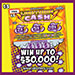 Lightning Cash scratch ticket