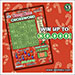 Candy Cane Crossword scratch ticket