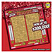 Ruby Red Crossword  scratch ticket