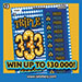 TRiPLE 333 scratch ticket