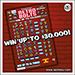 Retro Bolts scratch ticket