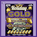 Holiday Gold scratch ticket