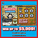 MONOPOLY DOUBLER scratch ticket