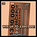 $300,000 JACKPOT scratch ticket