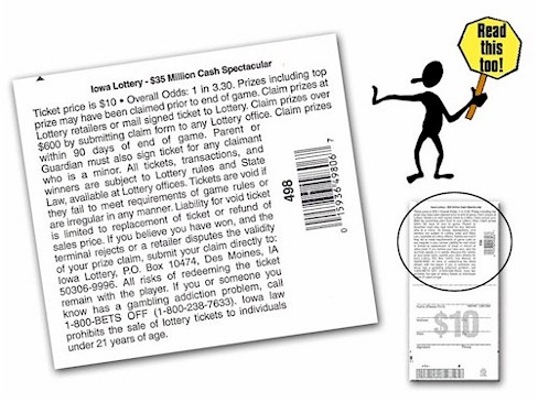 back of scratch ticket
