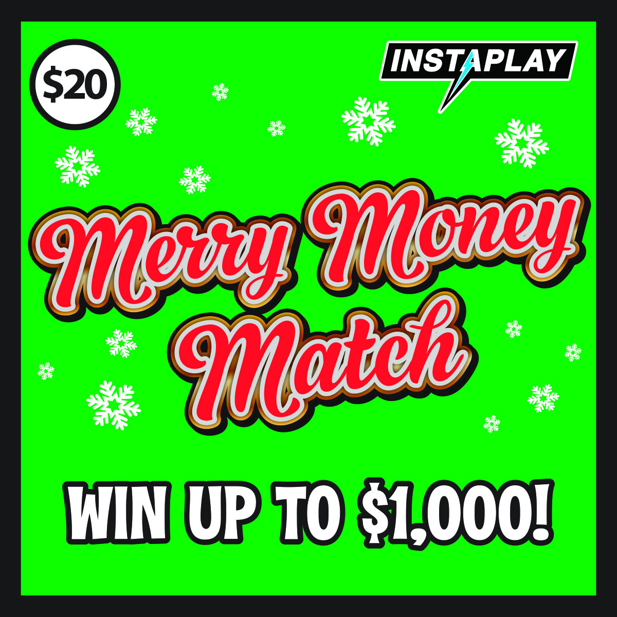 Merry Money Match InstaPlay ticket