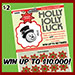 Holly Jolly Luck HD scratch ticket