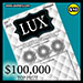 LUX scratch ticket
