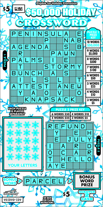 $50,000 Holiday Crossword