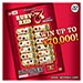 Ruby Red 7s scratch ticket