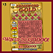 CROSSWORD GOLD — $3 Iowa scratch-off ticket