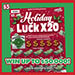 HOLIDAY LUCK X20 — $5 Iowa scratch-off ticket